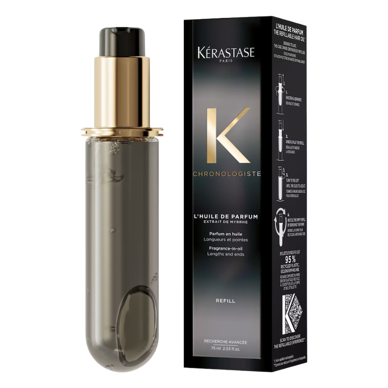Kerastase Chronologiste L'Huile De Parfum Hair Oil 75ml Refill (Blemished Box)