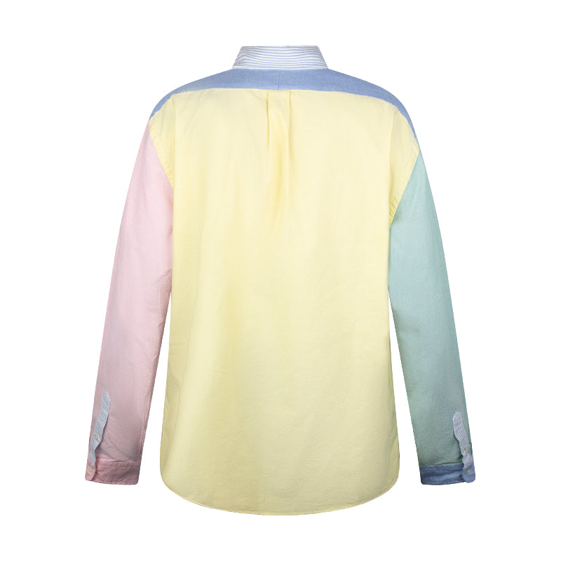 Ralph Lauren Oxford Shirt Block Colours Cotton