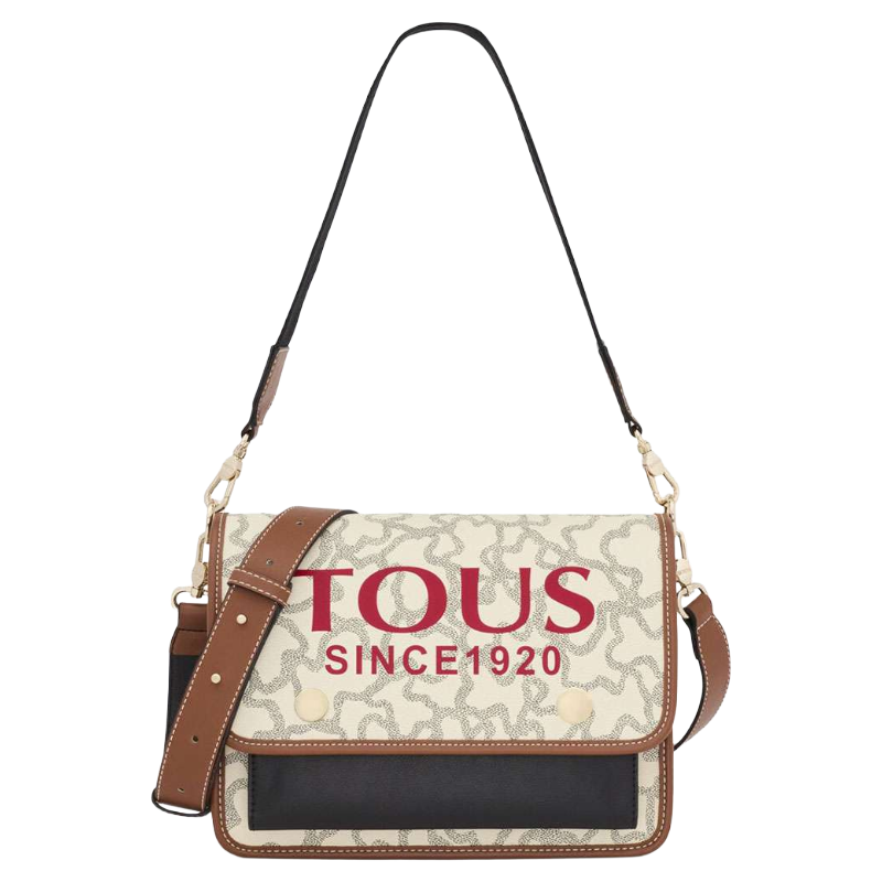 Tous Brenda Medium Audree Crossbody Bag Kaos Icon Beige