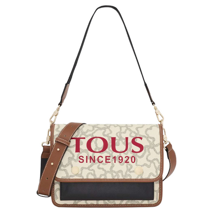Tous Brenda Medium Audree Crossbody Bag Kaos Icon Beige