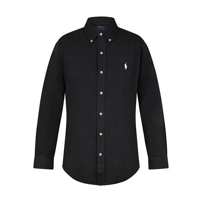 Ralph Lauren Polo Featherweight Mesh Shirt Black