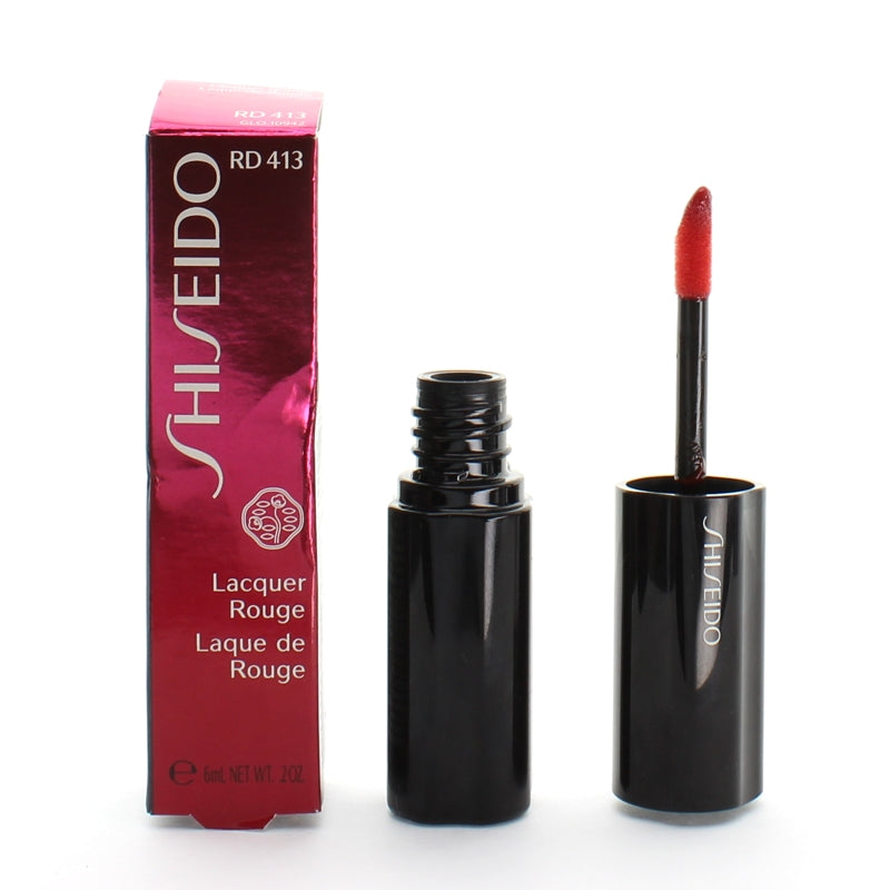 Shiseido Lacquer Rouge RD 413 Lipstick (Damaged Box)