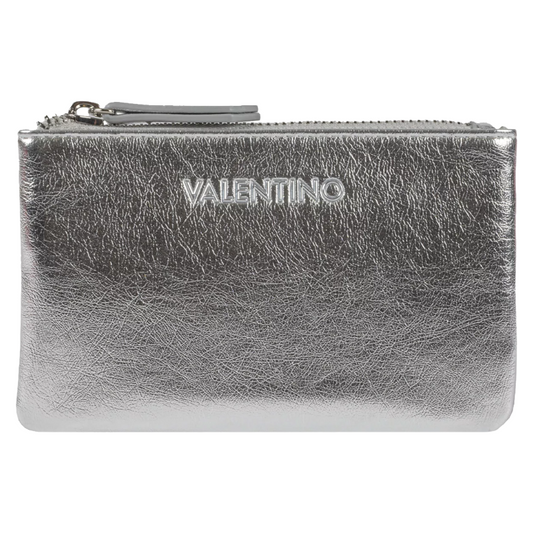 Mario Valentino Women's Mayfair Card Purse Silver