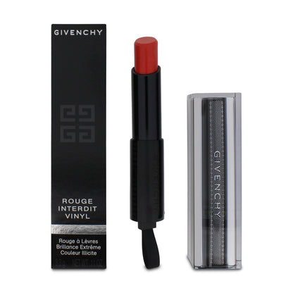 Givenchy Rouge Interdit Vinyl Lipstick 08 Orange Magnetique