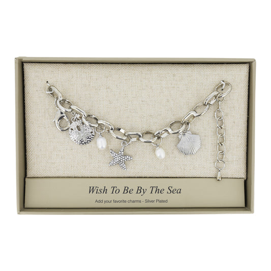 Lovita Silver Bracelet Wish To Be By The Sea