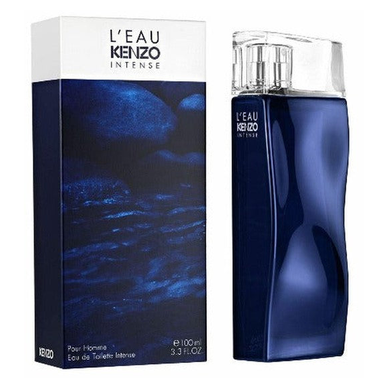 Kenzo L'Eau Kenzo Intense Pour Homme Eau De Toilette 100ml with packaging box