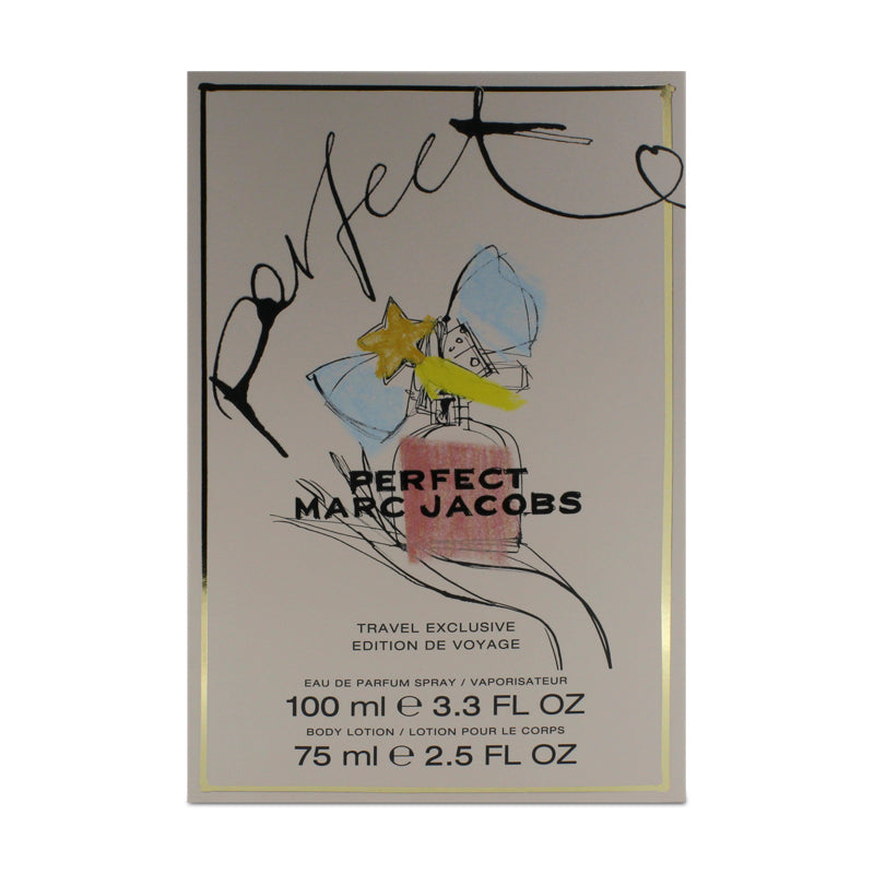 Marc Jacobs Perfect 100ml Eau De Parfum & Body Lotion Set