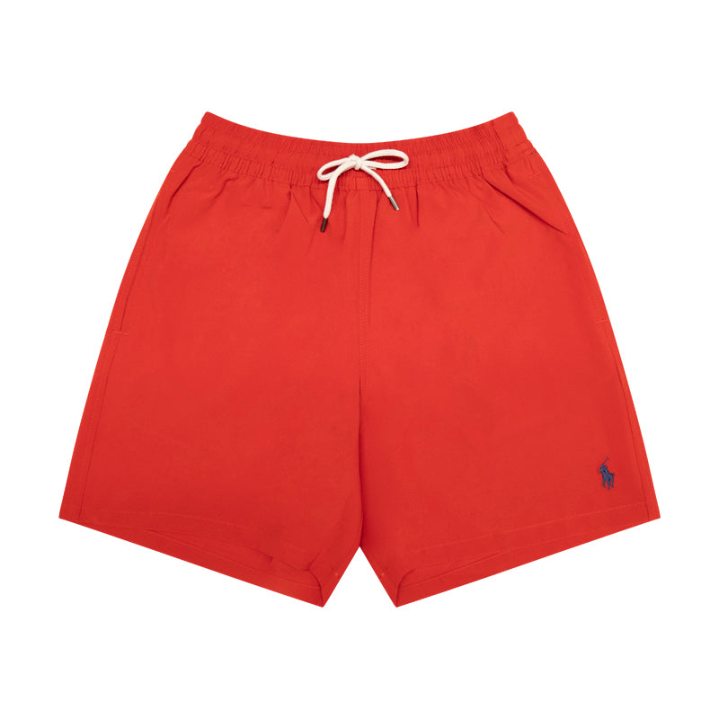 Shop Ralph Lauren Traveller Swim Shorts nature logo, secure fit, variety of colors. Stylish & practical swimwear.