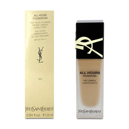 Yves Saint Laurent All Hours Matte Liquid Foundation with SPF50 MN7