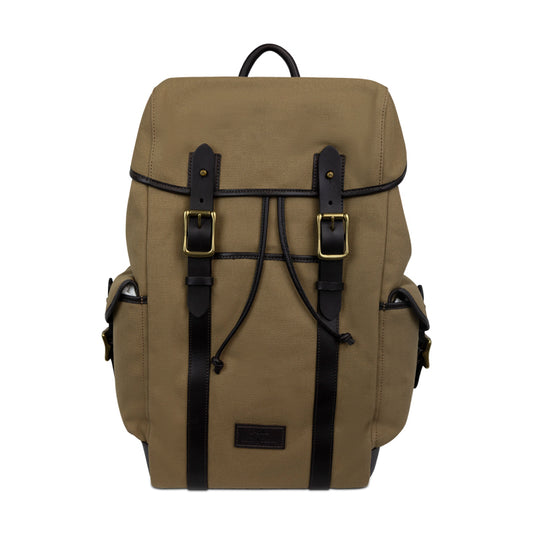 Ralph Lauren Polo Backpack | Tan/Dark Brown