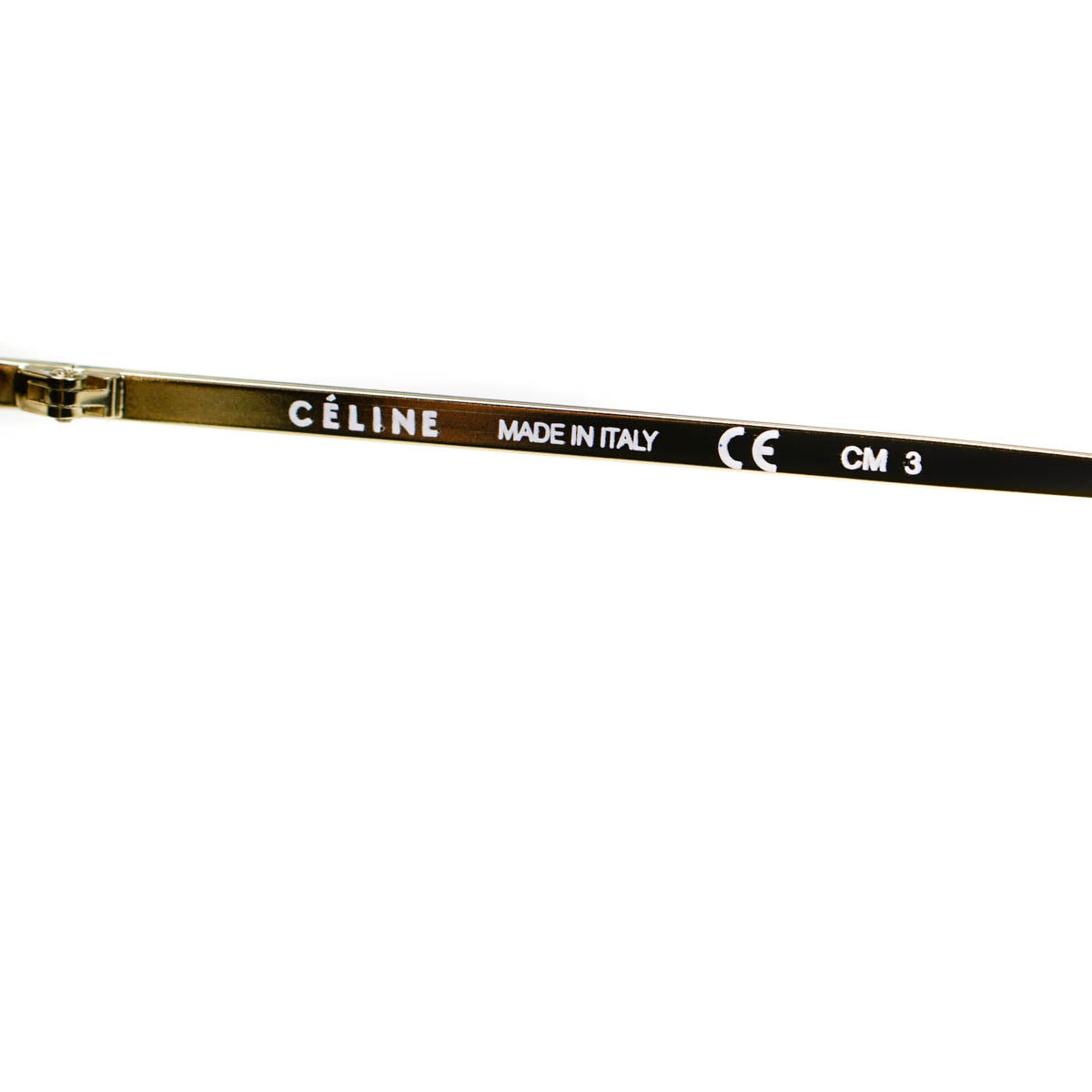 Celine Tortoiseshell & Gold Sunglasses CL41402/S 3UA