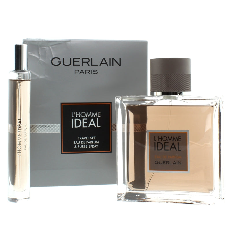 Guerlain Paris L'Homme Travel Gift Set EDP 100ml & Purse Spray 10ml