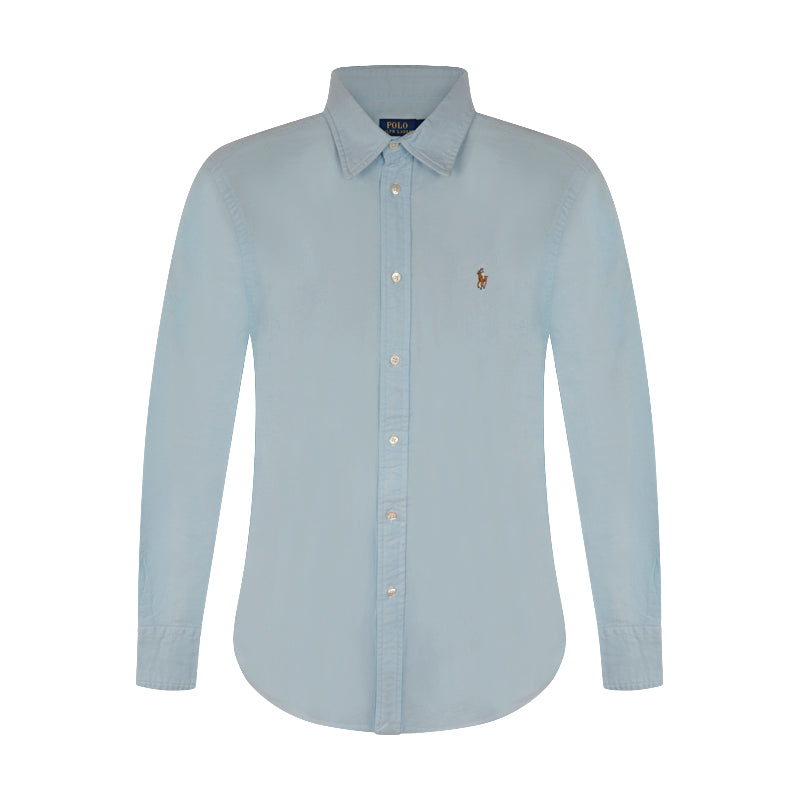 Ralph Lauren Polo Relaxed Fit Shirt Acadia Blue