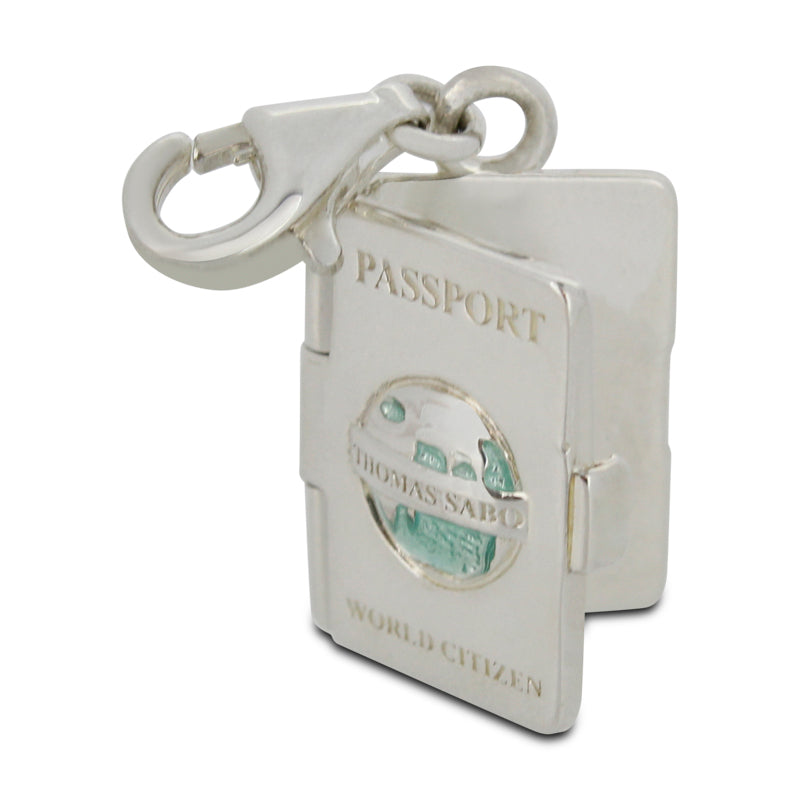 Thomas Sabo Passport Silver Charm 1233-007-17