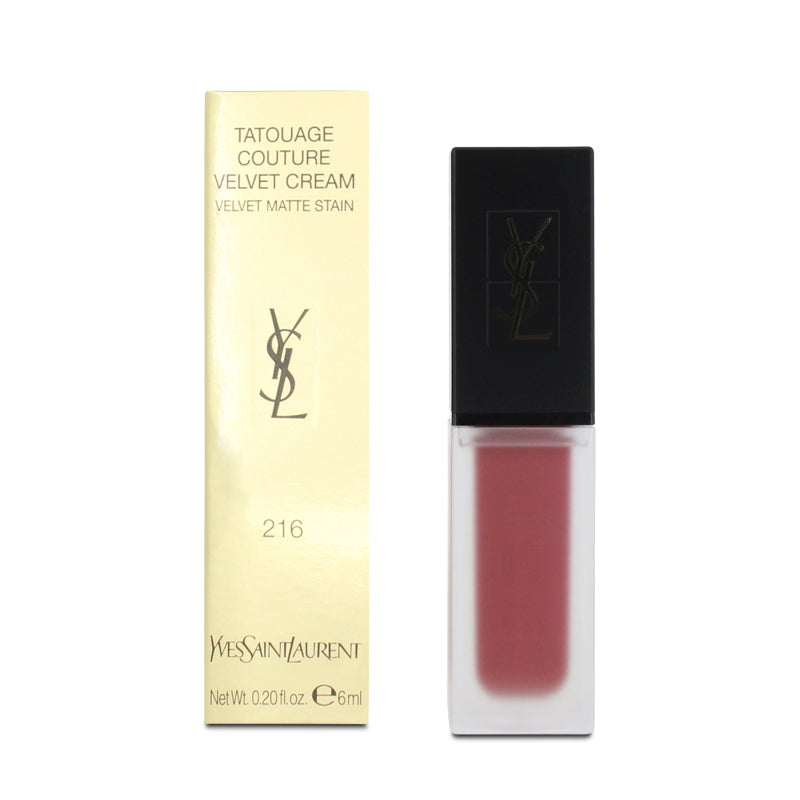 Yves Saint Laurent Velvet Matte Stain Lipstick 216 Nude Emblem