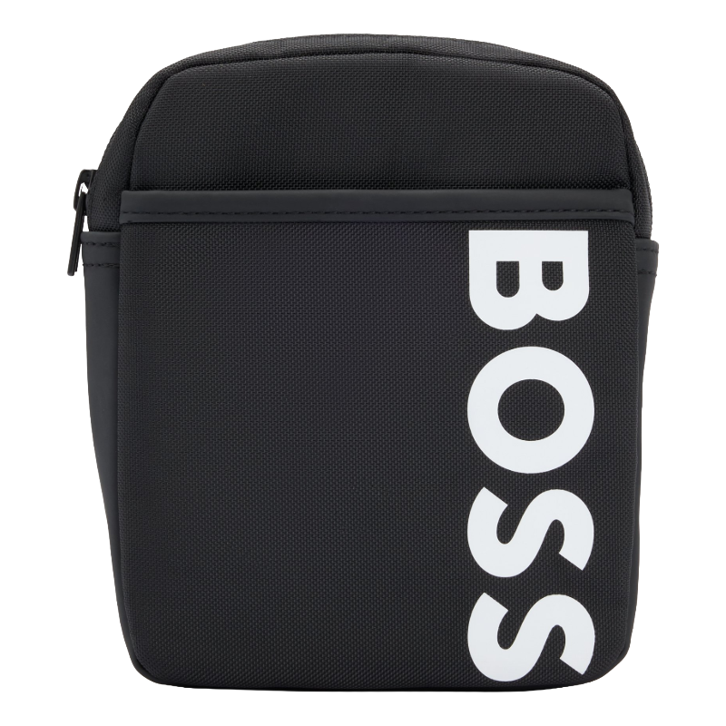 Boss Boys Man Bag Canvas Messenger J50963 09B Black