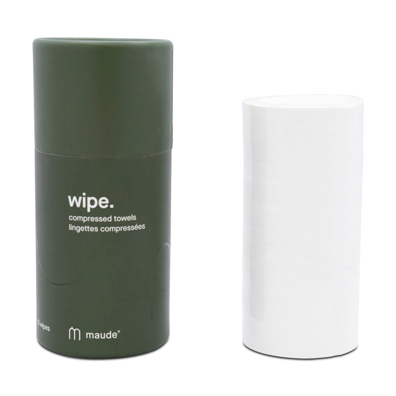 Maude Wipe Compressed Towels 10 Wipes