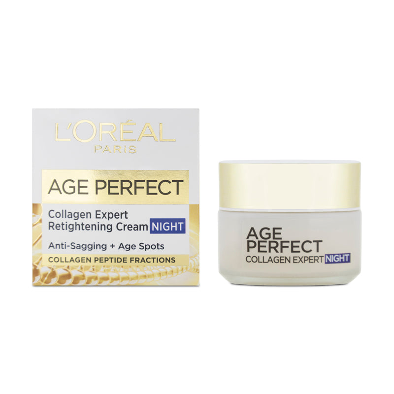 L'Oreal Age Perfect Re-Hydrating Night Cream 50ml (Blemished Box)