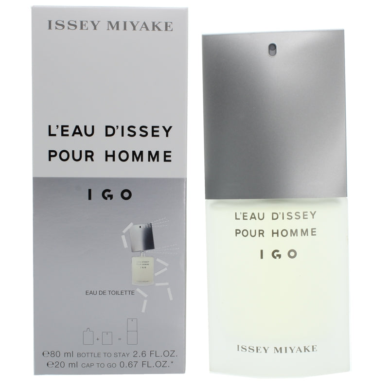 Issey Miyake L'Eau D'Issey Pour Homme IGO Eau De Toilette 100ml + 20ml Travel Spray
