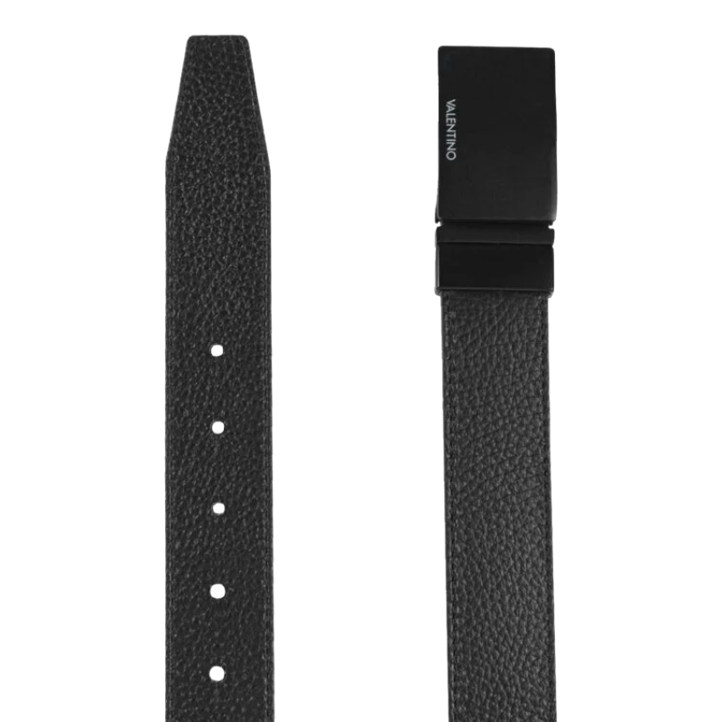 Mario Valentino Mens Belt Blue/Black XL Leather