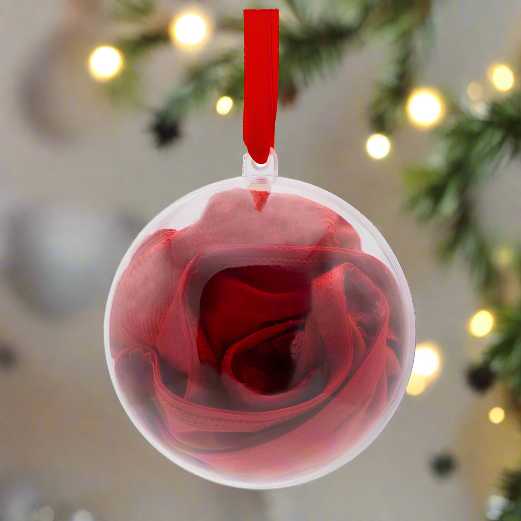 Victoria's Secret Red Knickers Stocking Filler Bauble