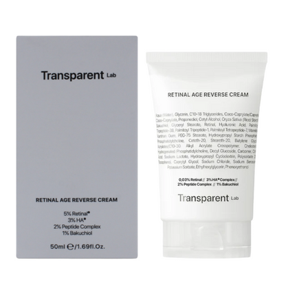 Niche Transparent Lab Retinal Age Reverse Cream 50ml (Blemished Box)