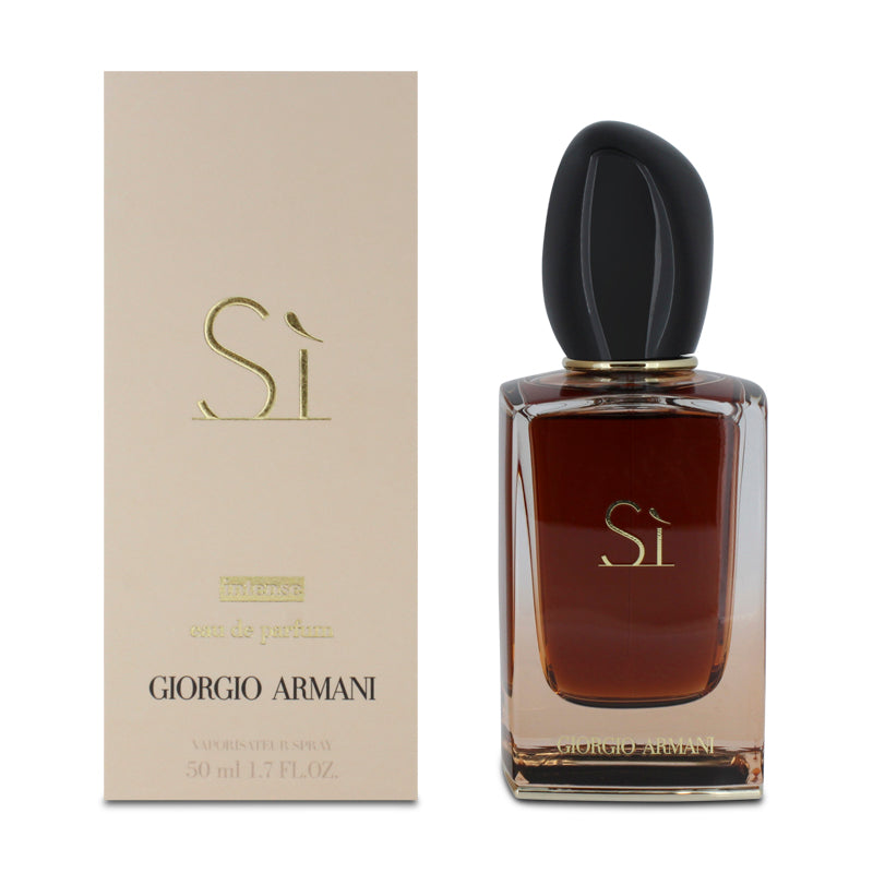 Giorgio Armani Si Intense 50ml Eau De Parfum (Blemished Box)