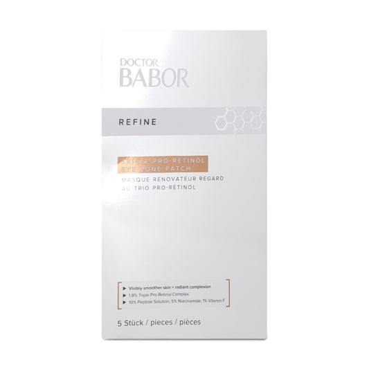 Babor Refine Triple Pro-Retinol Eye Zone Patch x 5 (Blemished Box)