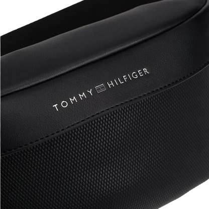 Tommy Hilfiger Mens's Belt Pouch AM0AM12721 Black OS