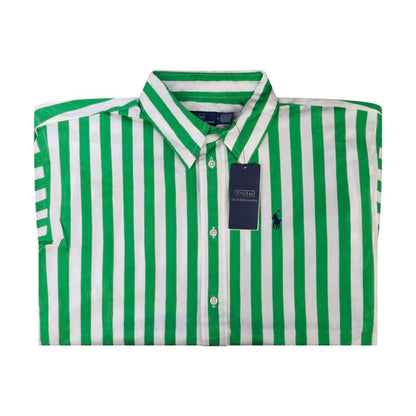 Ralph Lauren Polo Striped Shirt Green/White