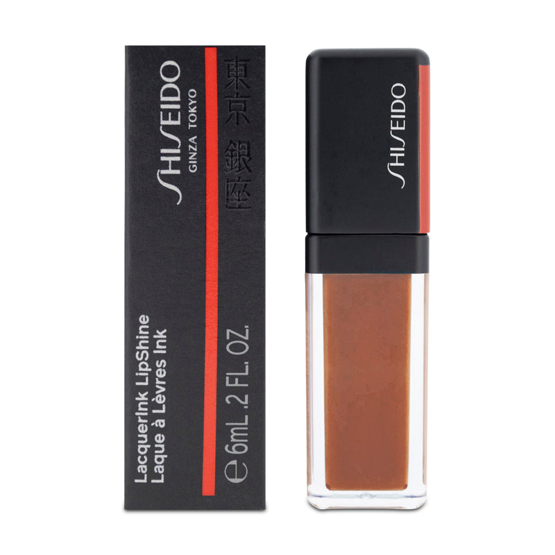 Shiseido LacquerInk Nude Liquid Lipstick 310 Honey Flash (Blemished Box)