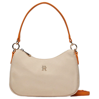 Tommy Hilfiger Women's Shoulder Bag Beige/Orange AW0AW16111