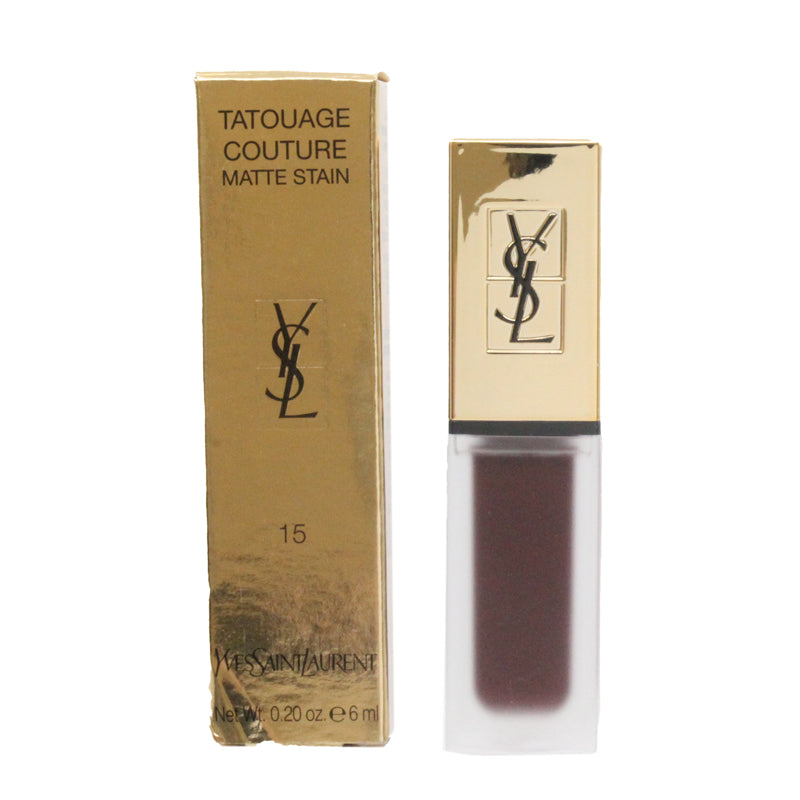 YSL Tatouage Couture Liquid Matte Lip Stain 15 Violet Conviction