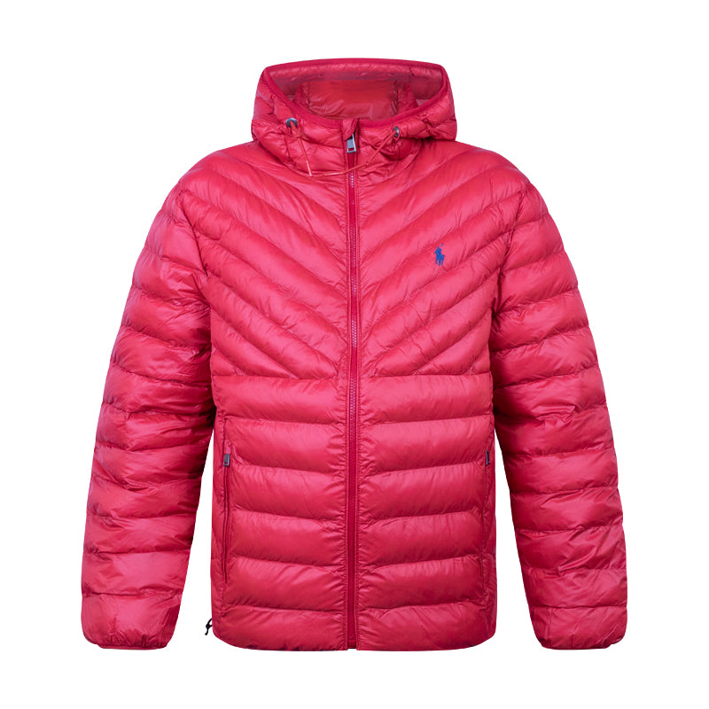 Polo Ralph Lauren Terra Chevron Insulated Hooded Jacket