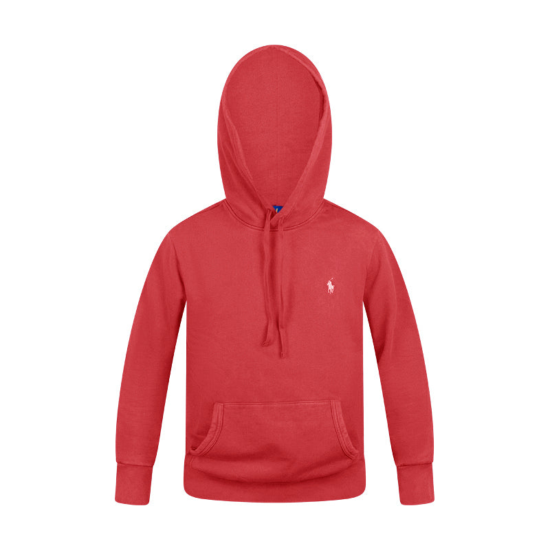 Ralph Lauren Polo Cotton Jersey Hoodie Red 