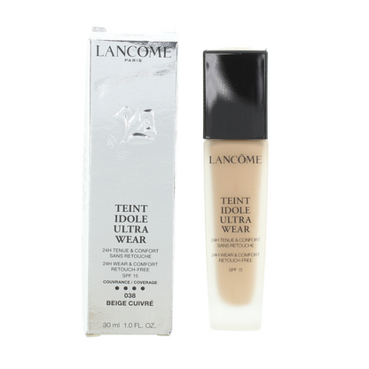 Lancome Ultra Wear Foundation 038 Beige Cuivre 30ml (Blemished Box)