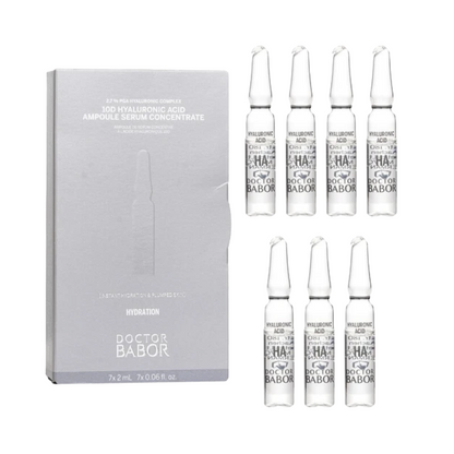 Doctor Babor Hydration 10D Hyaluronic Acid Ampoule Serum Concentrate 7 x 2ml (Blemished Bx)