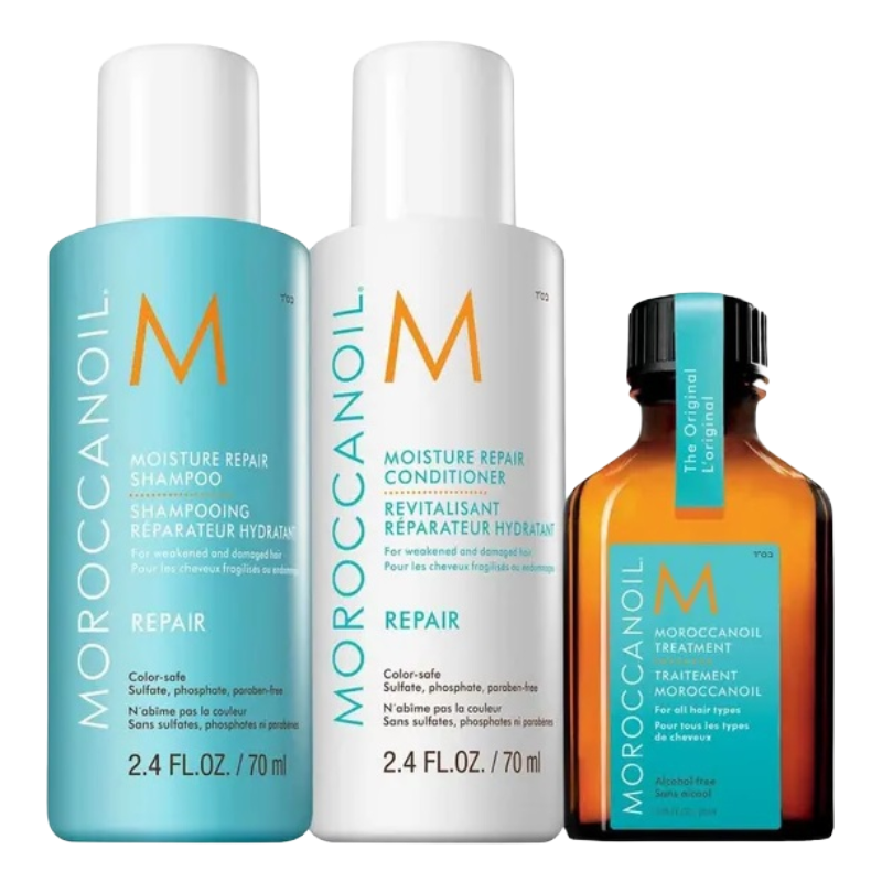 Moroccanoil Repair & Moisture Hair Travel Set