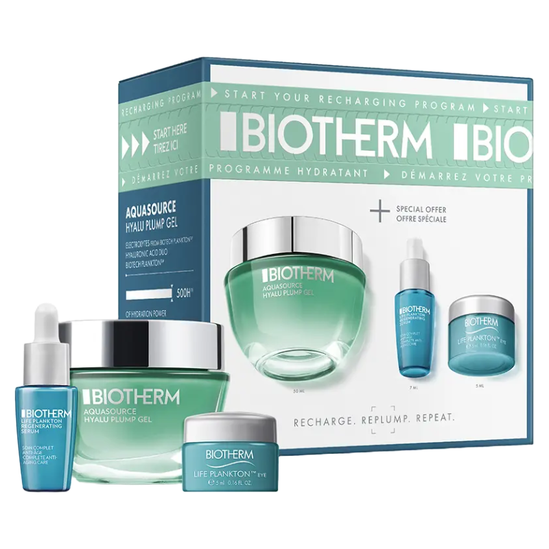 Biotherm Recharging Program Life Plankton Skincare Set (Blemished Box)