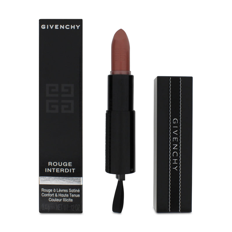 Givenchy Rouge Interdit Satin Lipstick Comfort & Hold 3 Urban Nude