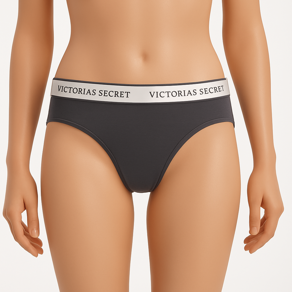 Victoria's Secret Stretch Cotton Logo Hipster Knickers