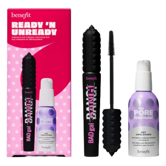 Benefit Ready 'N Unready Mascara & Makeup-Removing Set (Blemished Box)