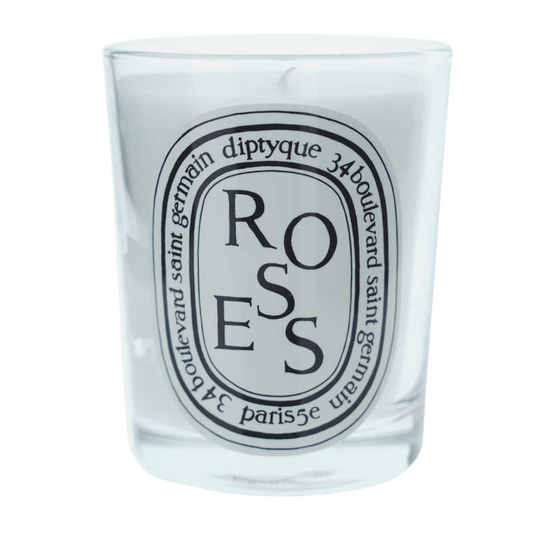 Diptyque Roses Bougie Parfumee Scented Candle 190g (Blemished Box)