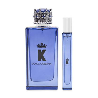 Dolce & Gabban K Pour Homme 100ml & 10ml Eau De Parfum Travel Gift Set