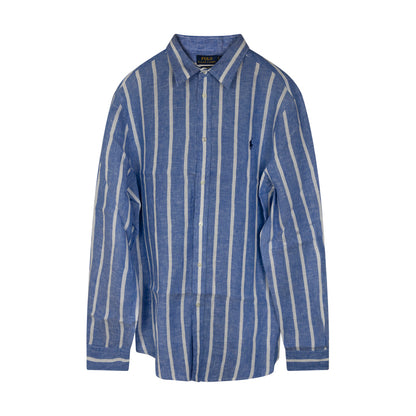 Ralph Lauren Striped Linen Shirt | Relaxed Fit