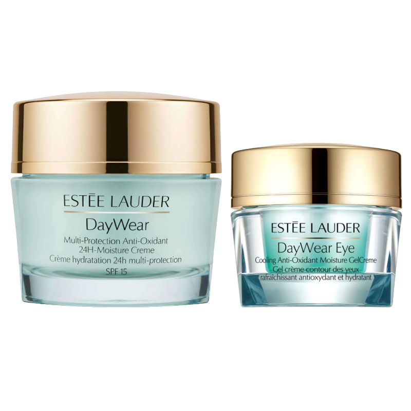 Estee Lauder DayWear Cream 50ml & Eye Gel 15ml Skincare Set SPF15