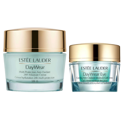Estee Lauder DayWear Cream 50ml & Eye Gel 15ml Skincare Set SPF15