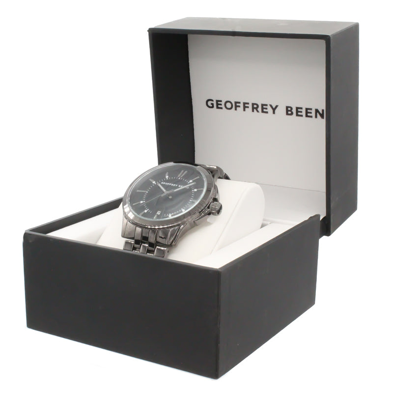 Geoffrey Beene Black Men's Watch GB8069GU (Blemished Box)
