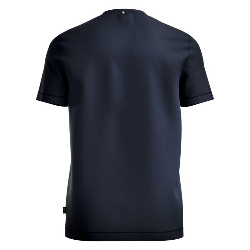 Hugo Boss Mercerised T-Shirt Thompson 03 Navy Blue Men's
