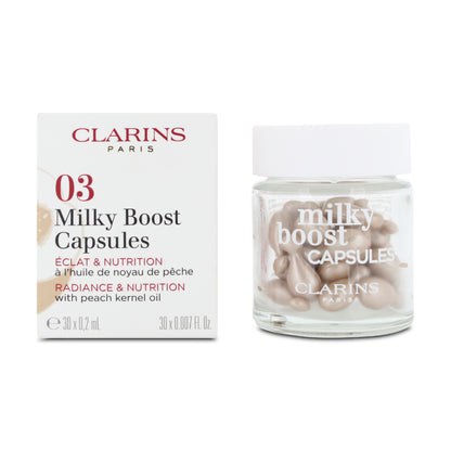Clarins Milky Boost Capsules Radiance & Nutrition 03 30 Capsules